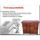 HW10.jpg<>Slika 72. Poenostavljen model pomnilnika