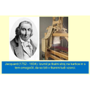 ZG3.jpg<>Slika 20. Josepha Jacquarda in tkalni stroj z luknjanimi karticami kot program vzorca tkanja