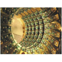 kvantni.jpg<>Slika 47.  Čip kvantnega računalnika